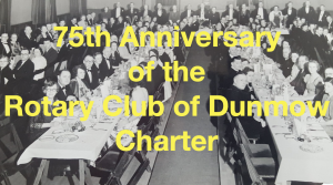 Charter dinner in 1949